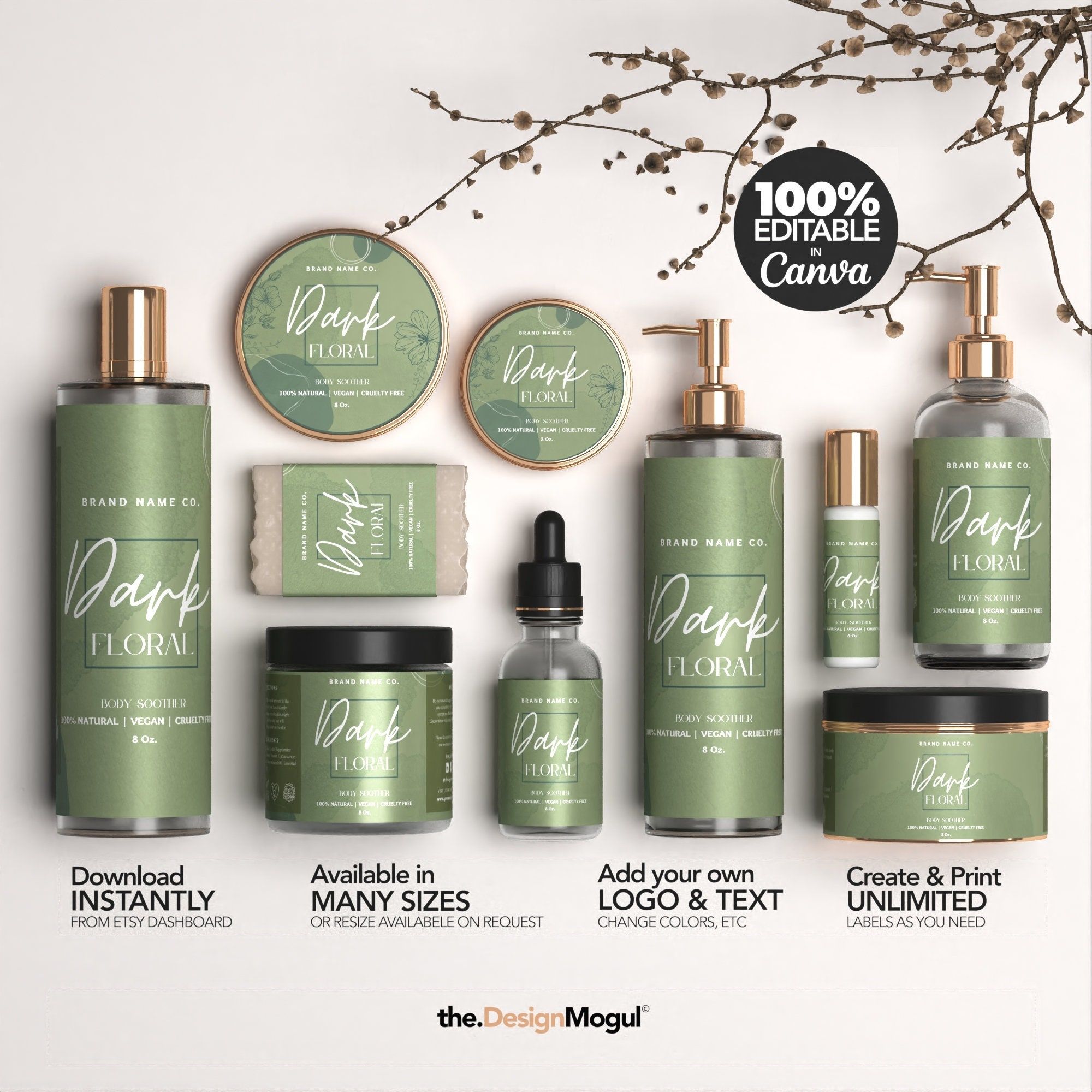 Beauty and Cosmetics Products Sticker